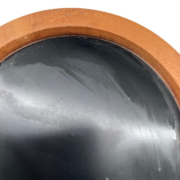 10" Solid Wood Candle Holder with Felt Bottom and Single 3" Candle Width - Picture 9 of 10